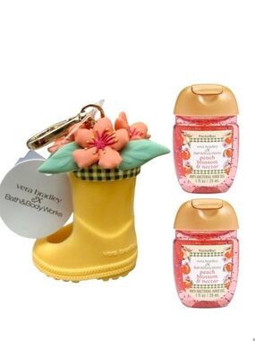 BBW x Vera Bradley Yellow Rainboot  pocketBac holder + 2 PocketBacs